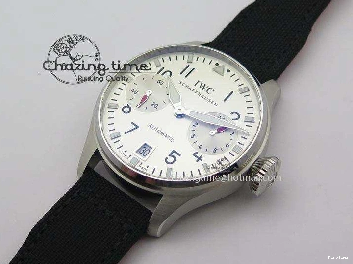 MIROTIME 0215 Big Pilot Real PR IW500432 DFB Limited Edition ZF 1:1 Best Edition On Black Nylon Strap A Fashionable 7276